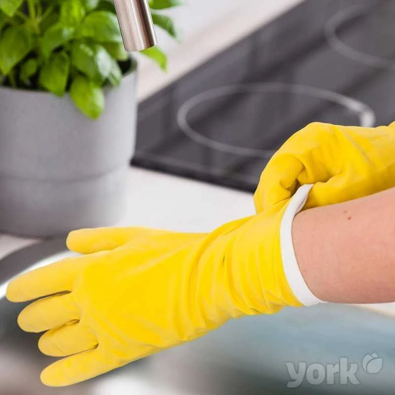 „York Household“ latekso pirštinės, S dydis