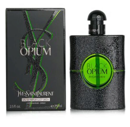 Yves Saint Laurent YSL Juodas Opium Illicit Žalias EDP parfumuotas vanduo moterims, 75 ml