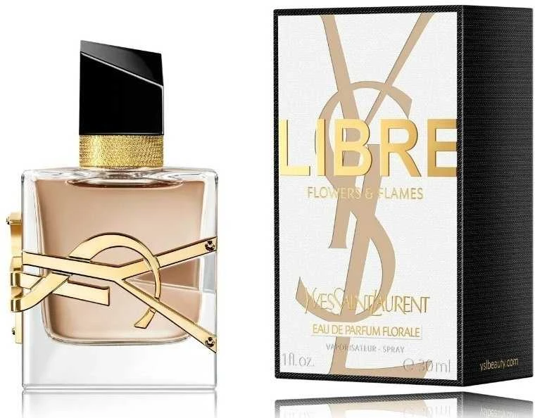 Yves Saint Laurent YSL Libre Flowers & Flames EDP parfumuotas vanduo moterims, 30 ml