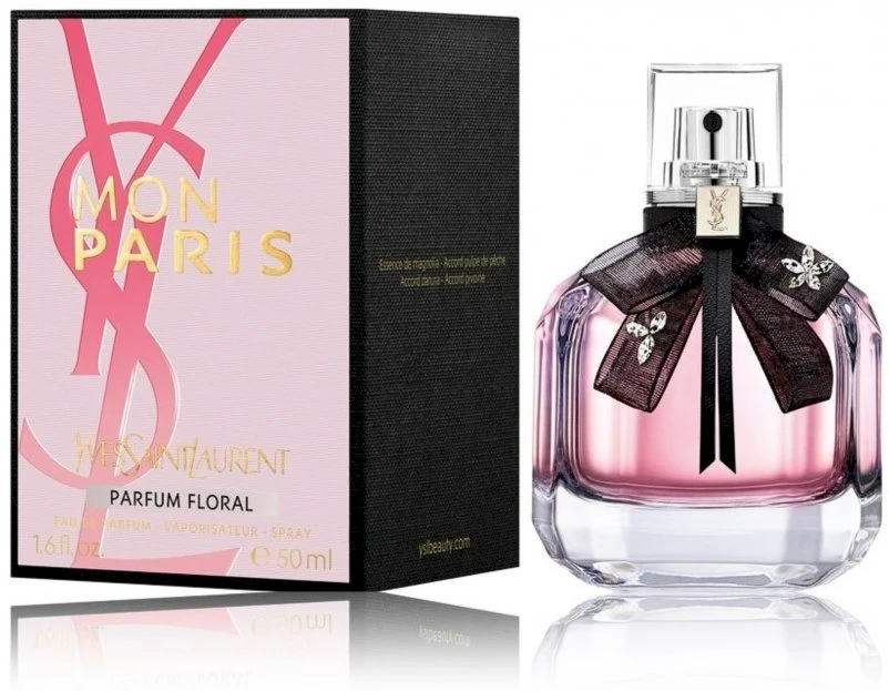 Yves Saint Laurent Mon Paris Floral EDP parfumuotas vanduo moterims, 50 ml