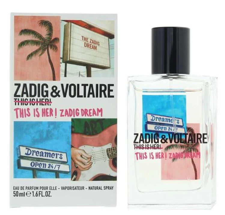 Zadig & Voltaire This Is Her Dream EDP parfumuotas vanduo moterims, 50 ml