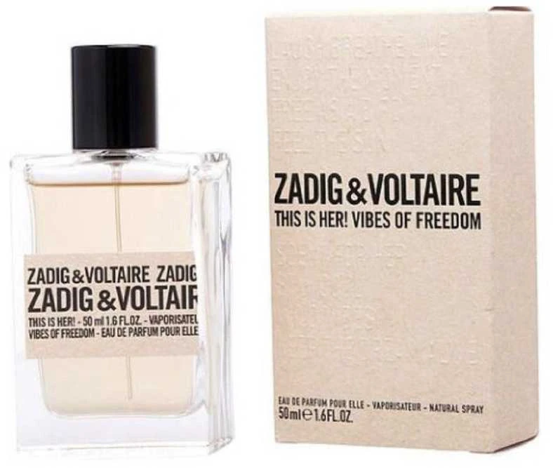 Zadig & Voltaire This is Her! Vibes of Freedom EDP parfumuotas vanduo moterims, 50 ml