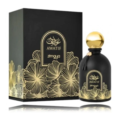 Zimaya Awatif Juodas EDP parfumuotas vanduo unisex, 100 ml