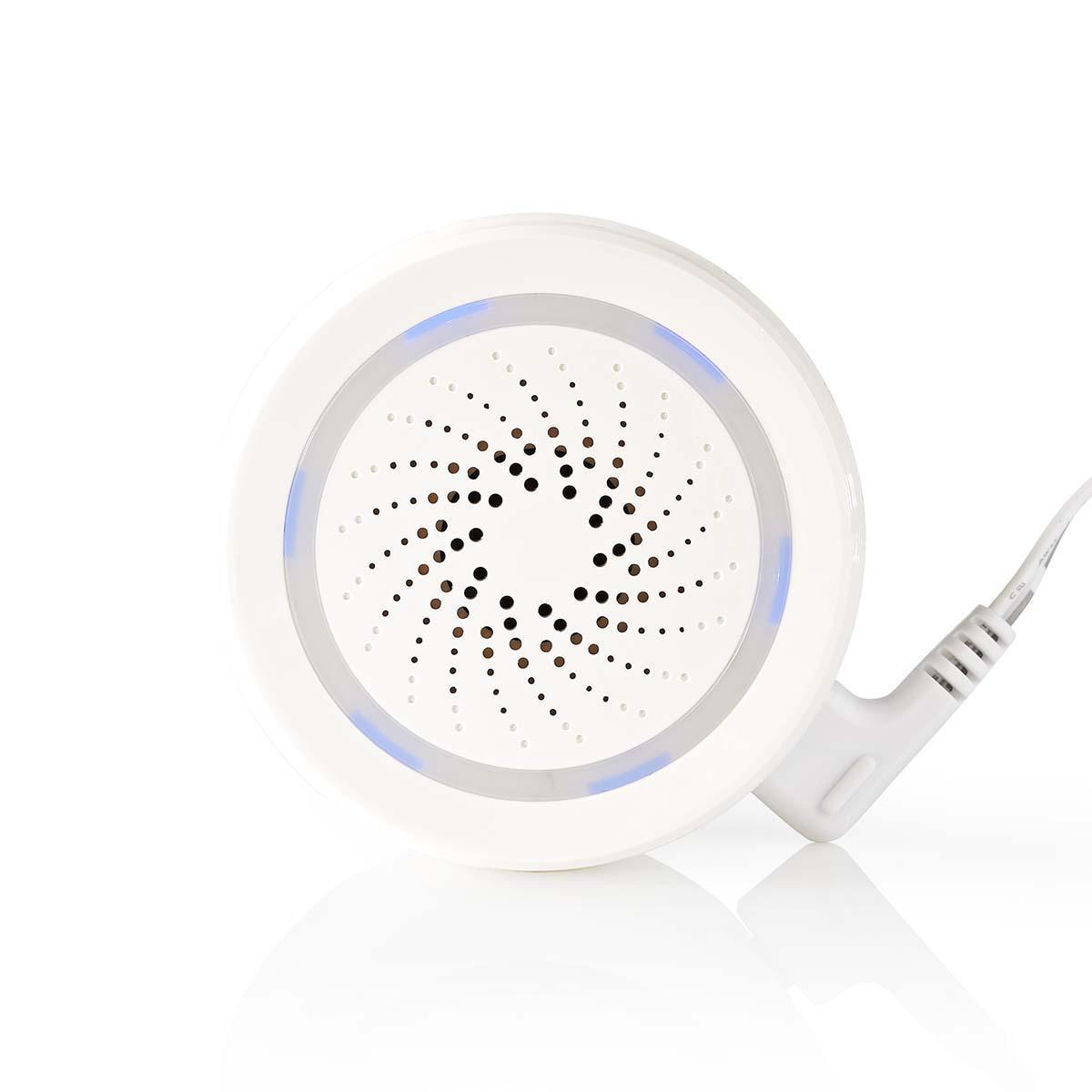 Nedis WLAN Smart Siren (WIFISI10CWT) - aliarmas arba akustinis įspėjimo signalas, 85 dB