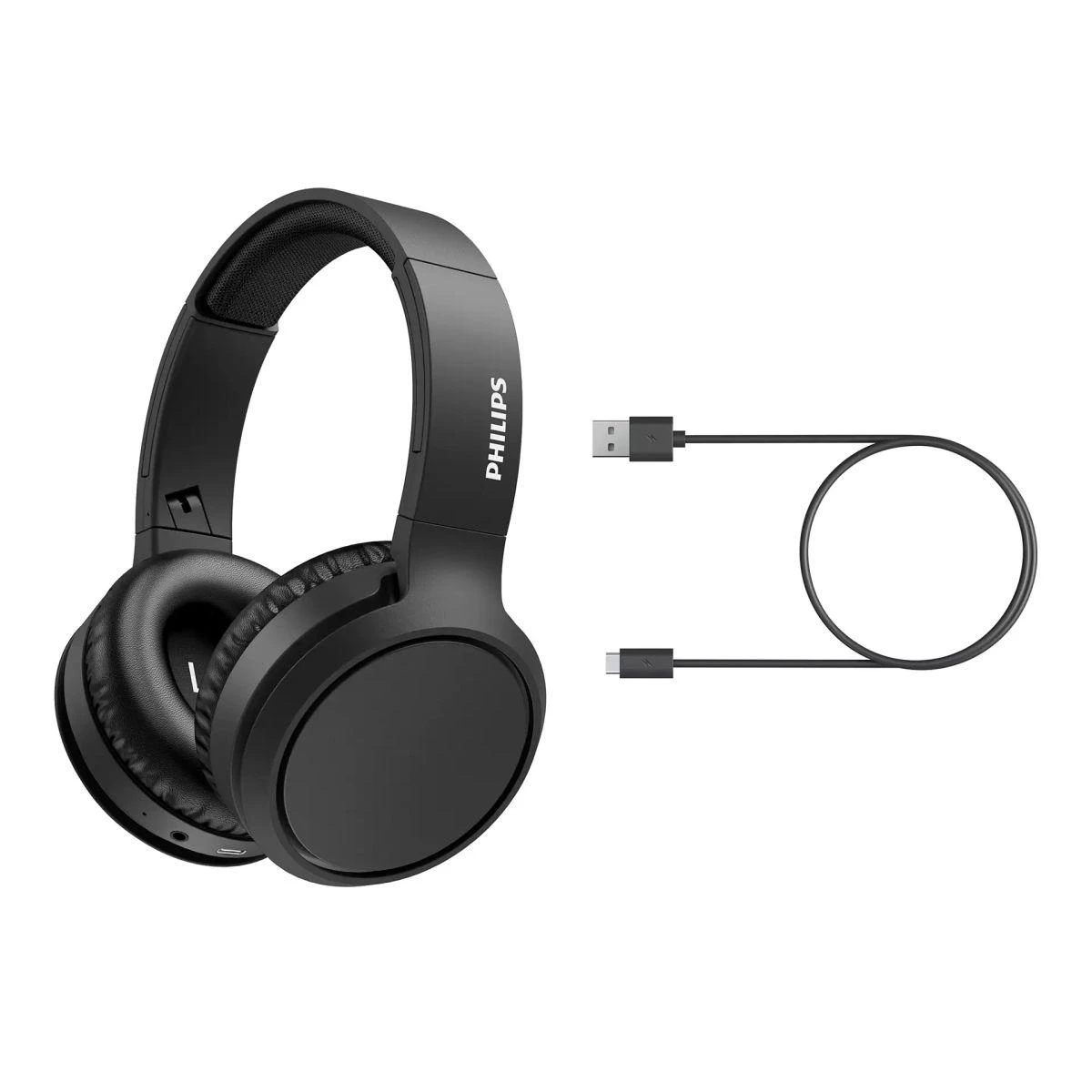 Belaidės ausinės Philips TAH5205BK/00, Juodos