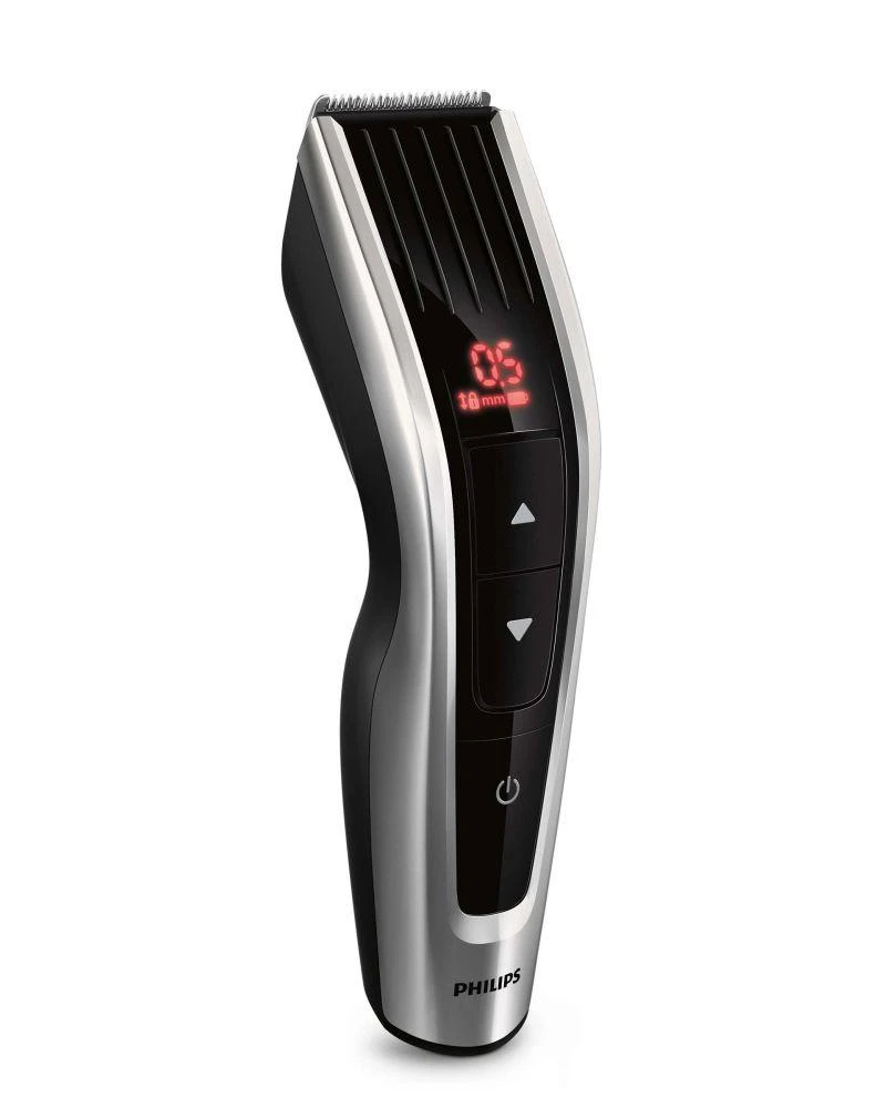 Plaukų kirpimo mašinėlė Philips 9000 serija, HC9420/15, 60 ilgio nustatymų, įkraunama