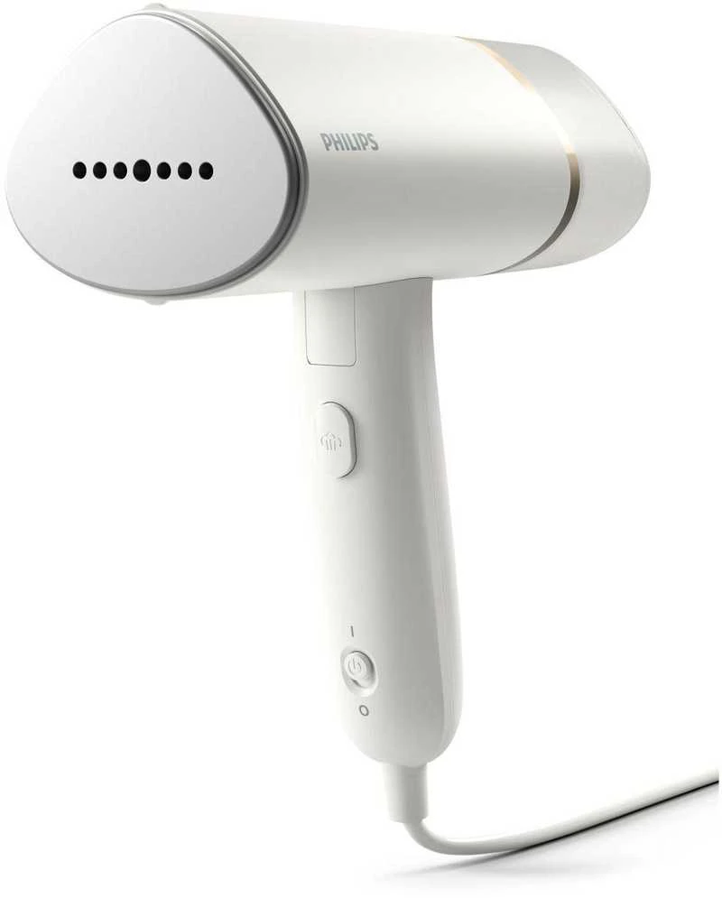 Philips 3000 serijos rankinis garintuvas STH3020/10 Kompaktiškas ir sulankstomas Paruoštas naudoti per ~30 sekundžių 1000W, iki 20g/min. Nereikia lyginimo lentos
