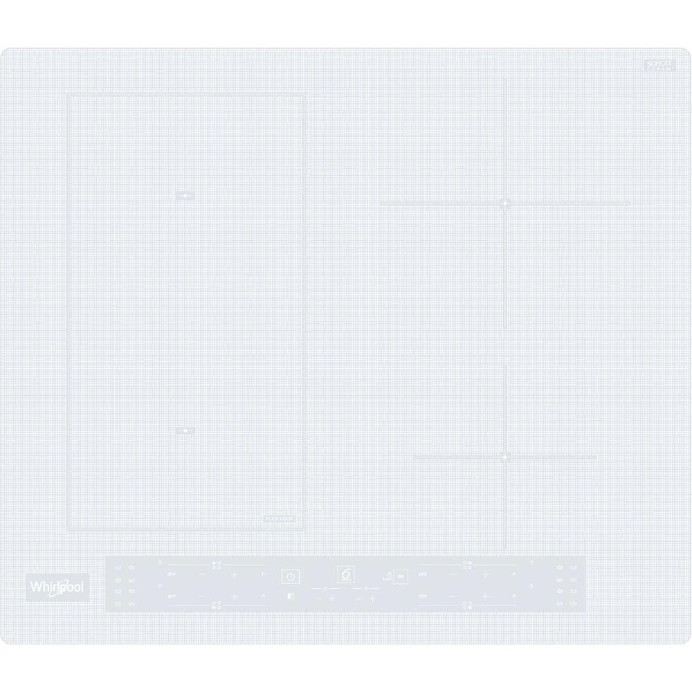 WHIRLPOOL Indukcinė kaitlentė WL B4560 NE/W, 60cm, Baltas