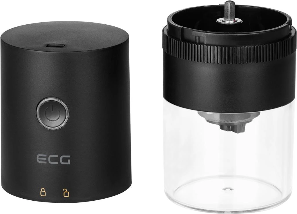 ECG KM 150 Minimo Juodas Portable electric kavamalė