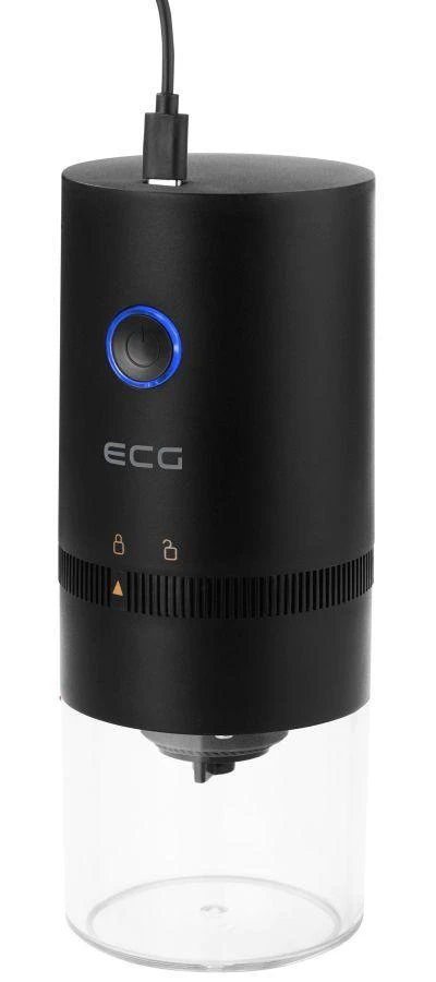 ECG KM 150 Minimo Juodas Portable electric kavamalė