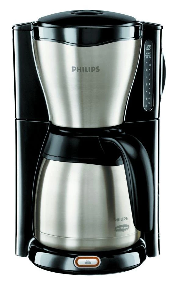 Kavos aparatas Philips Daily Collection HD7546/20, Juodos/Sidabrinės spalvos