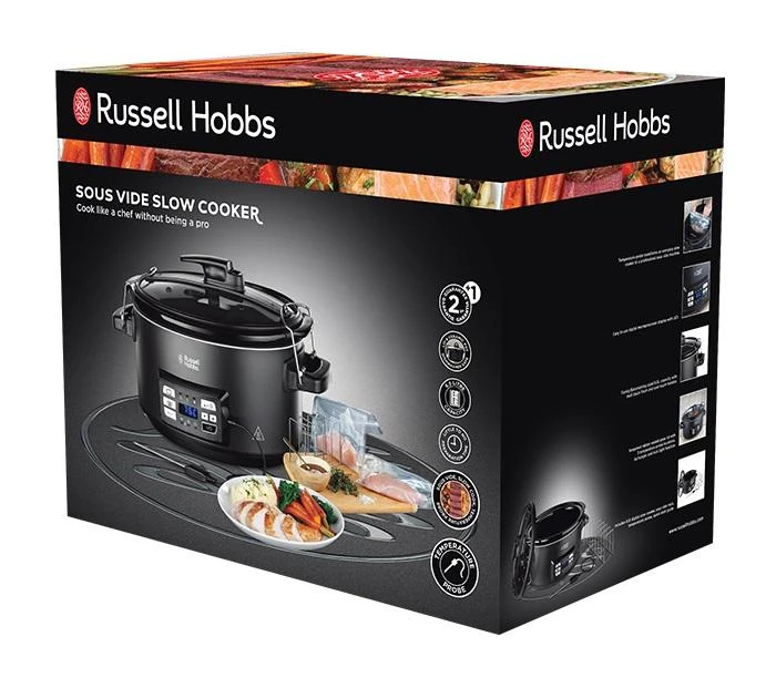 Russell Hobbs lėta viryklė pakuotės dėžė