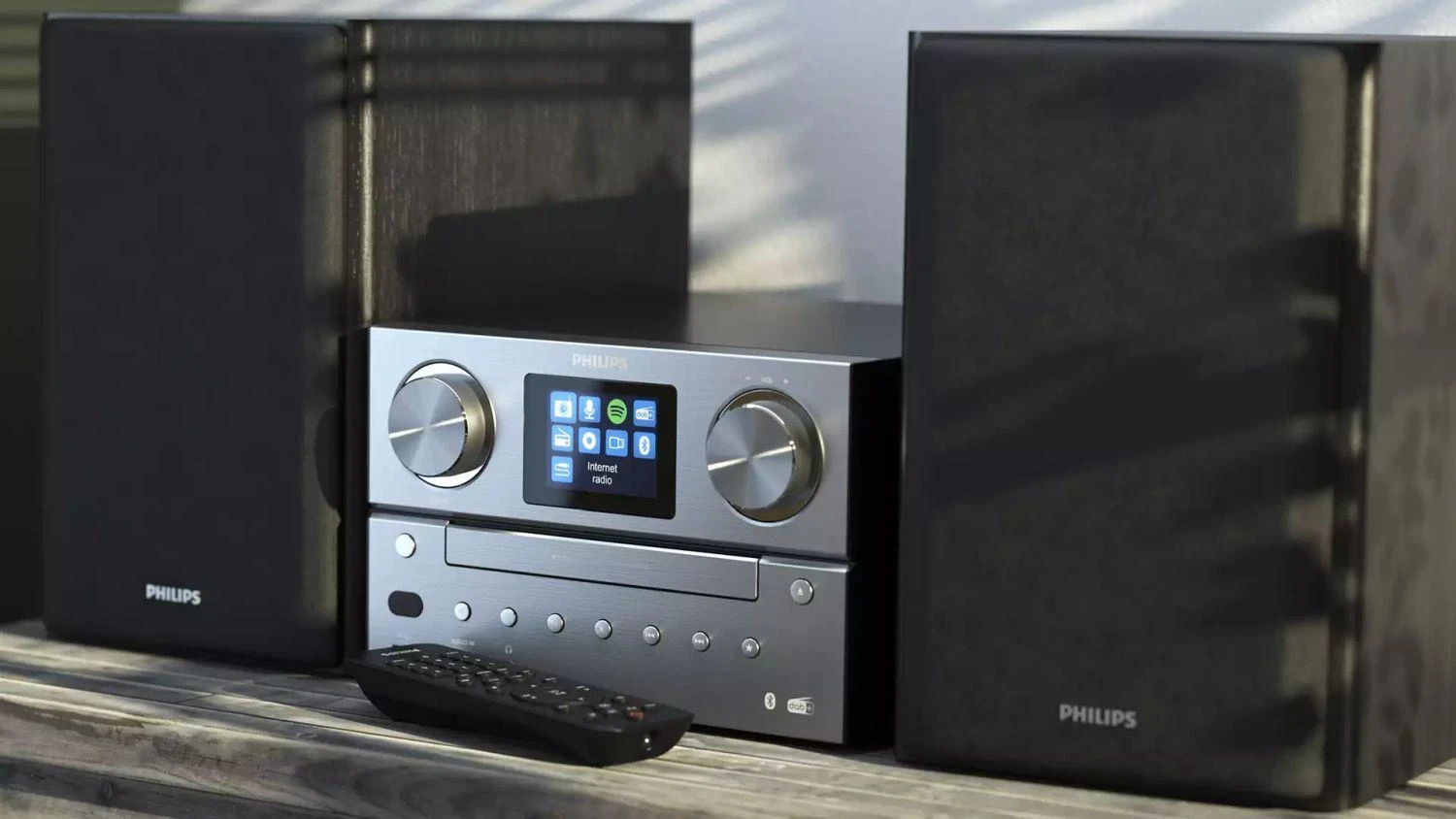 Muzikinis centras Philips Micro Music System TAM8905/10, 100W, interneto radijas, DAB+, Bluetooth, Spotify Connect, USB, MP3-CD