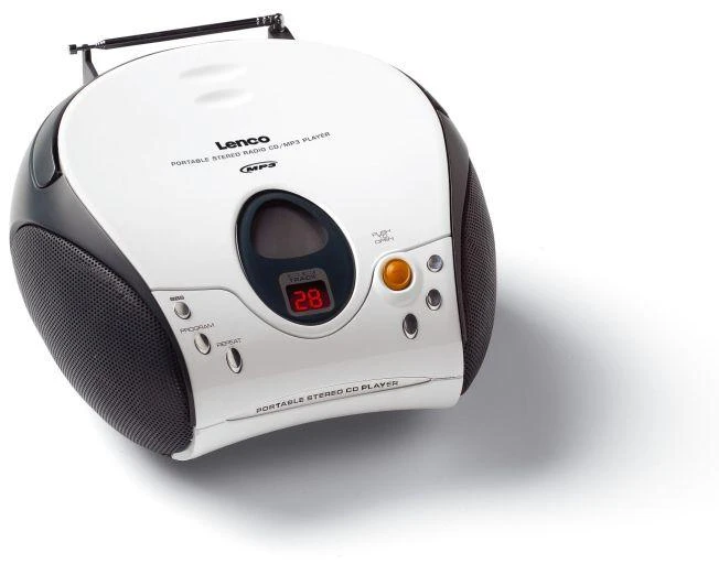 Lenco SCD-24 baltas
