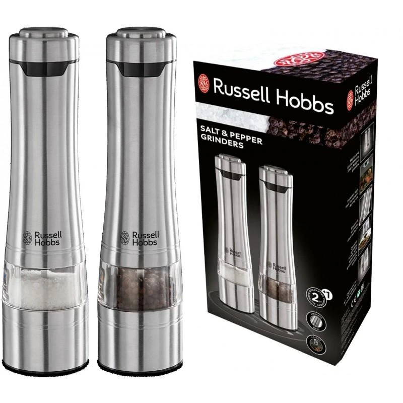 Rusell Hobbs druskos ir pipirų malūnėlis 23460-56, 2 vnt.