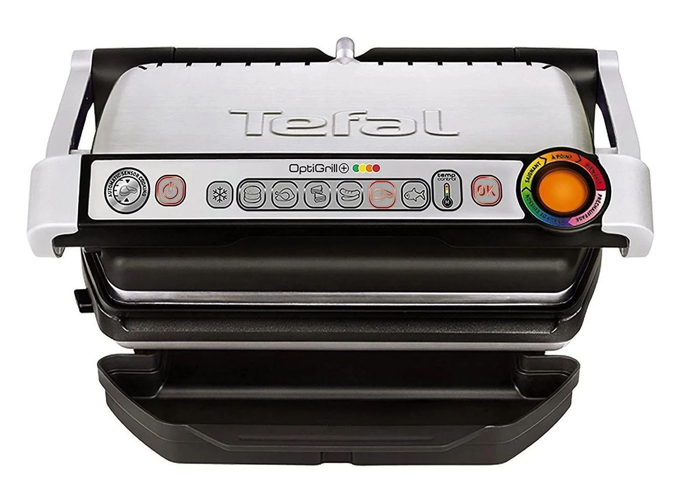 TEFAL elektrinis grilis GC712D34 Sidabrinis / Juodas
