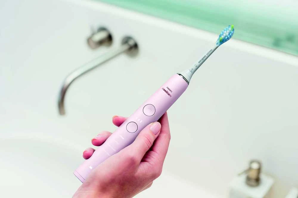 Philips DiamondClean 9000 „Sonic“, elektrinis dantų šepetėlis su programėle HX9911/29