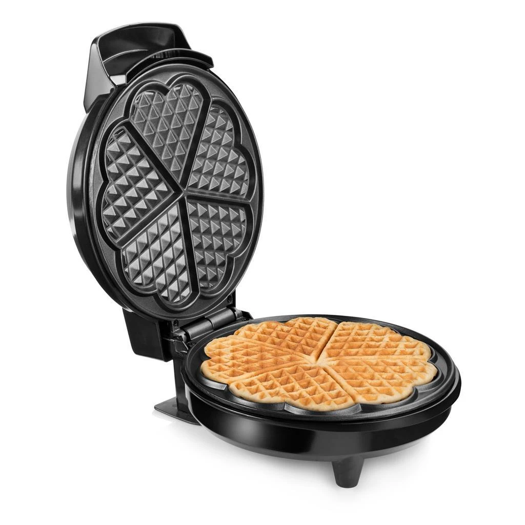 Tristar | Vaflinė | WF-1160 | 700 W | Heart shaped | Juodas