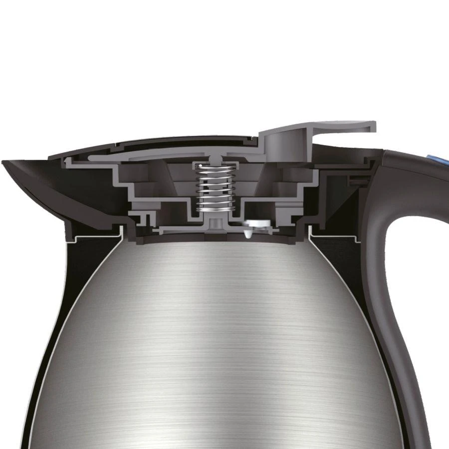 Gastroback Electric Virdulys 42426 Su elektroniniu valdymu, nerūdijantis plienas, nerūdijantis plienas, 2200 W, 1,7 l, 360° besisukantis pagrindas