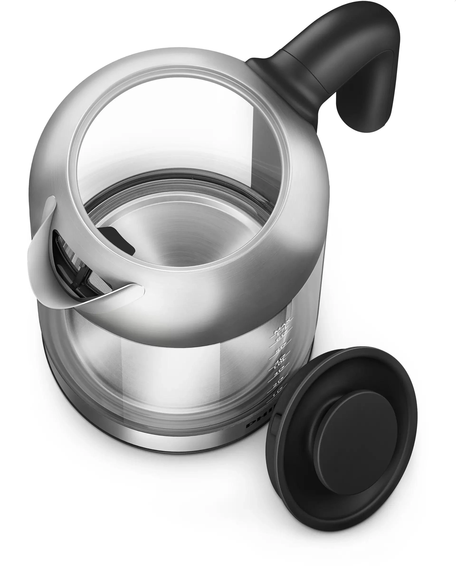 Philips Virdulys HD9339/80 2200W 1,7l, Krištolinis stiklas, šviesos būsenos indikatorius