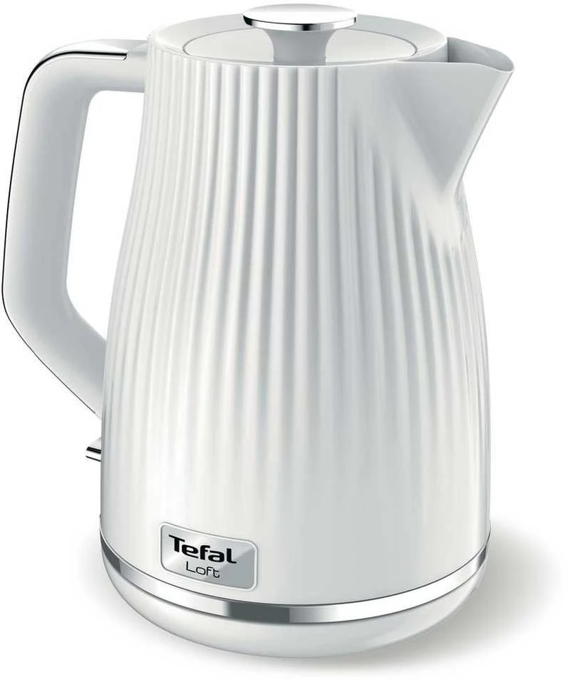 Elektrinis virdulys Tefal Loft White KO2510, 2400 W, 1.7l, baltos spalvos
