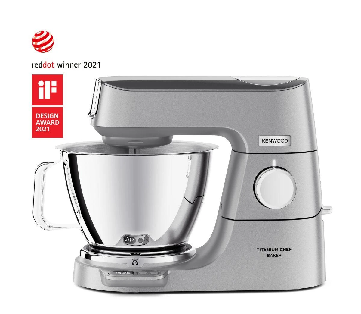 Virtuvinis kombainas Kenwood Titanium Chef Baker KVC85.594SI