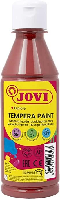 Rudi temperos dažai JOVI 250ml