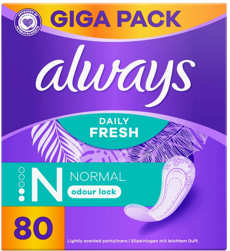 Always Higieniniai įklotai VISADA Normalūs, 80 vnt.