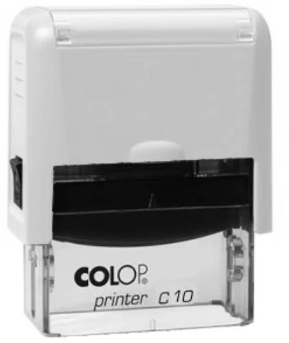 Colop C10 automatinis antspaudas su skaidria baze