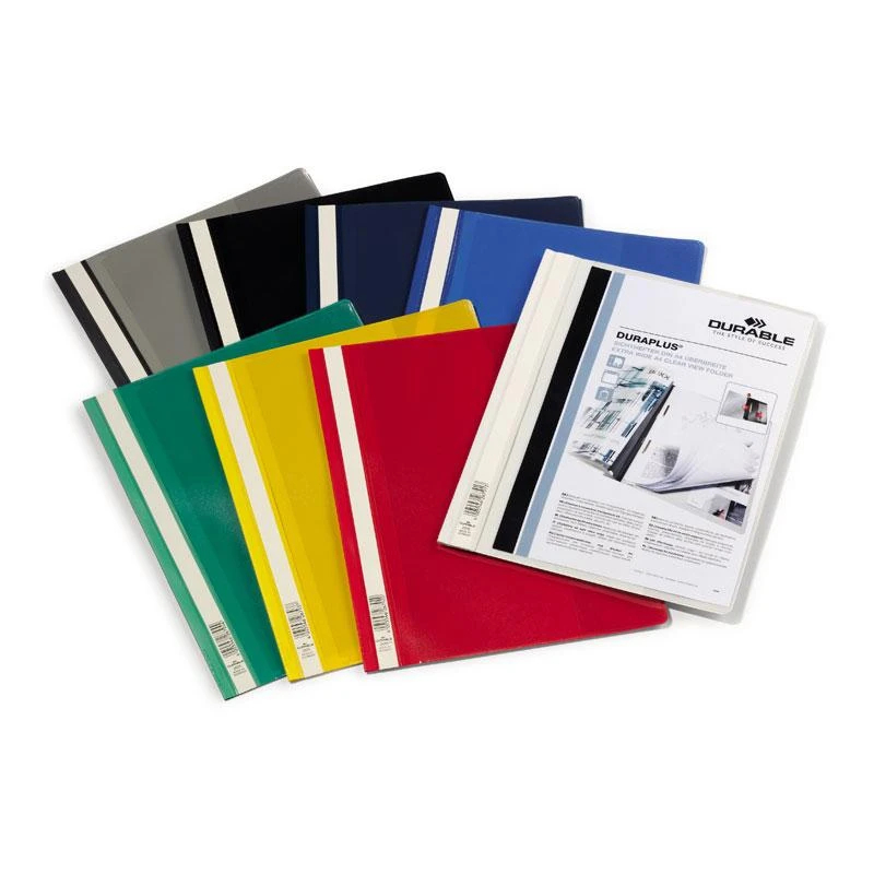 Durable Duraplus spalvotų dokumentų aplankų rinkinys