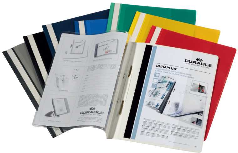 Aplankas su įsegėle DURABLE, A4