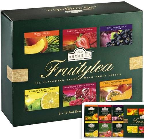 Arbatos rinkinys Ahmad FRUITYTEA, 60 vokelių po 2 g