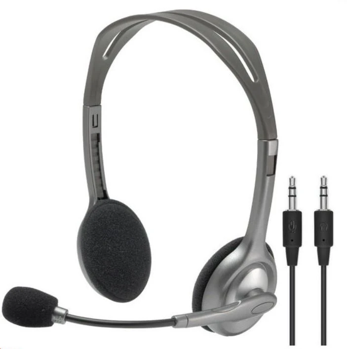 Logitech | LGT-H110 | Stereo ausinės | Juodas, Sidabrinis