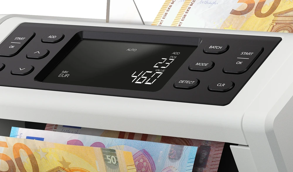 Automatinis banknotų skaičiavimo ir tikrinimo aparatas Safescan 2265 G2 (115-0714)