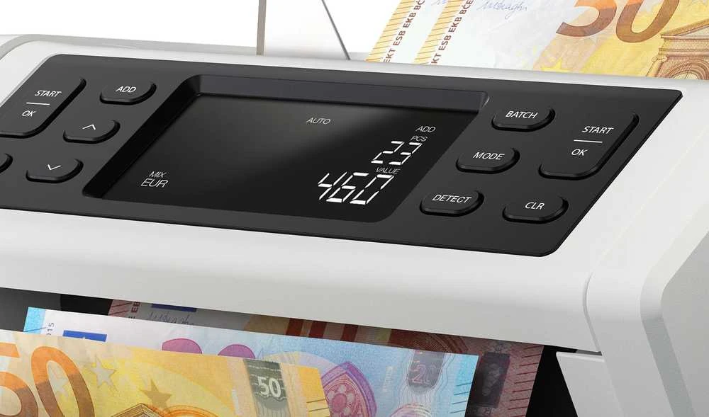 Automatinis banknotų skaičiavimo ir tikrinimo aparatas Safescan 2265 G2 (115-0714)