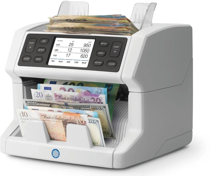 Automatinis banknotų skaičiavimo/tikrinimo aparatas SafeScan 2865-SC