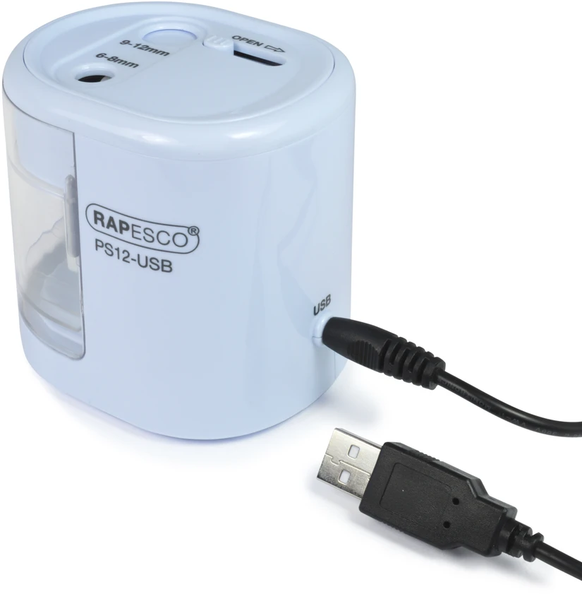 Automatinis elektrinis RAPESCO drožtukas, mėlynas