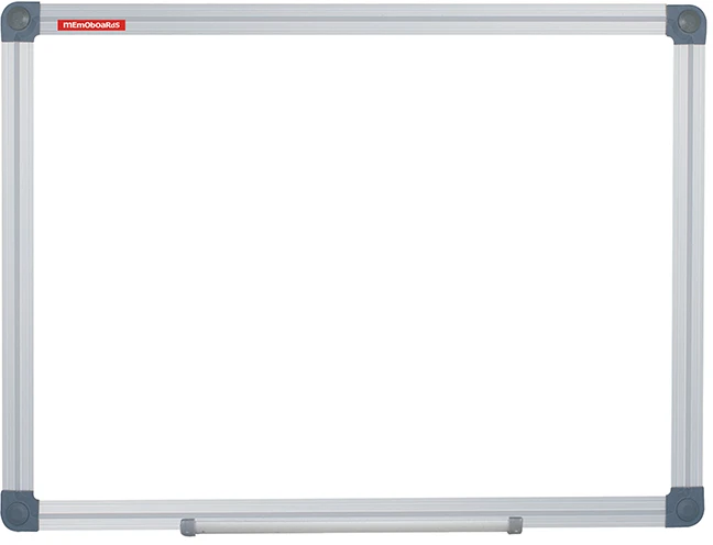 Baltoji magnetinė lenta MEMOBE CLASSIC 180x90 cm, aliuminio rėmas