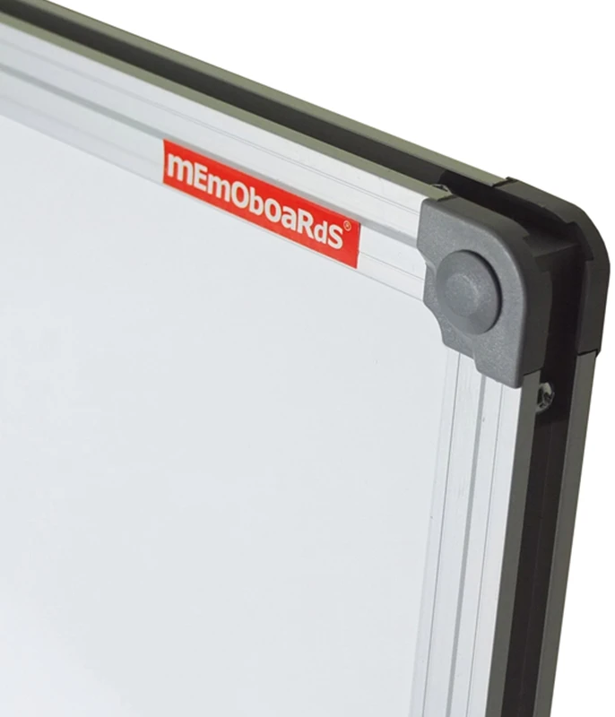 Baltoji magnetinė lenta MEMOBE CLASSIC 180x90 cm, aliuminio rėmas