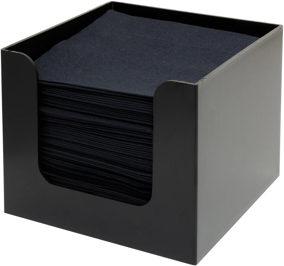 Bar Professional Servetėlių laikiklis, plastikas, 13,5 x 13,5 cm, H 10 cm, vnt