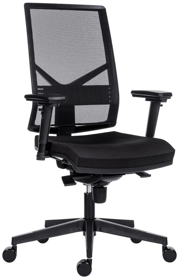 Biuro kėdė ANTARES 1750 SYN SKILL NET, juoda