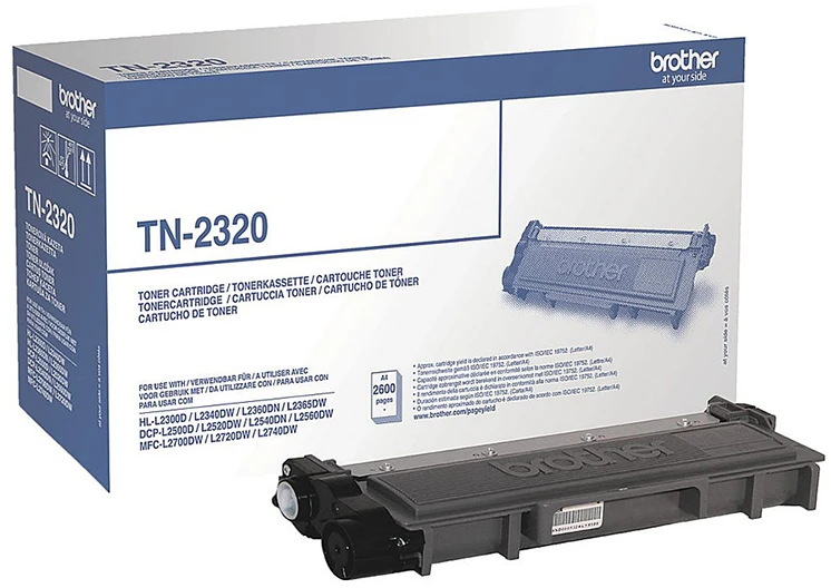 Brother TN-2320 (TN2320), juoda kasetė lazeriniams spausdintuvams, 2600 psl.,analogas