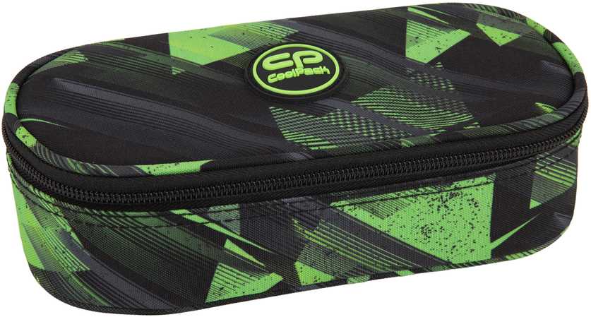 Cool Pack Vieno skyriaus pieštukinė, CoolPack, su atvartu, be priedų, žalios spalvos