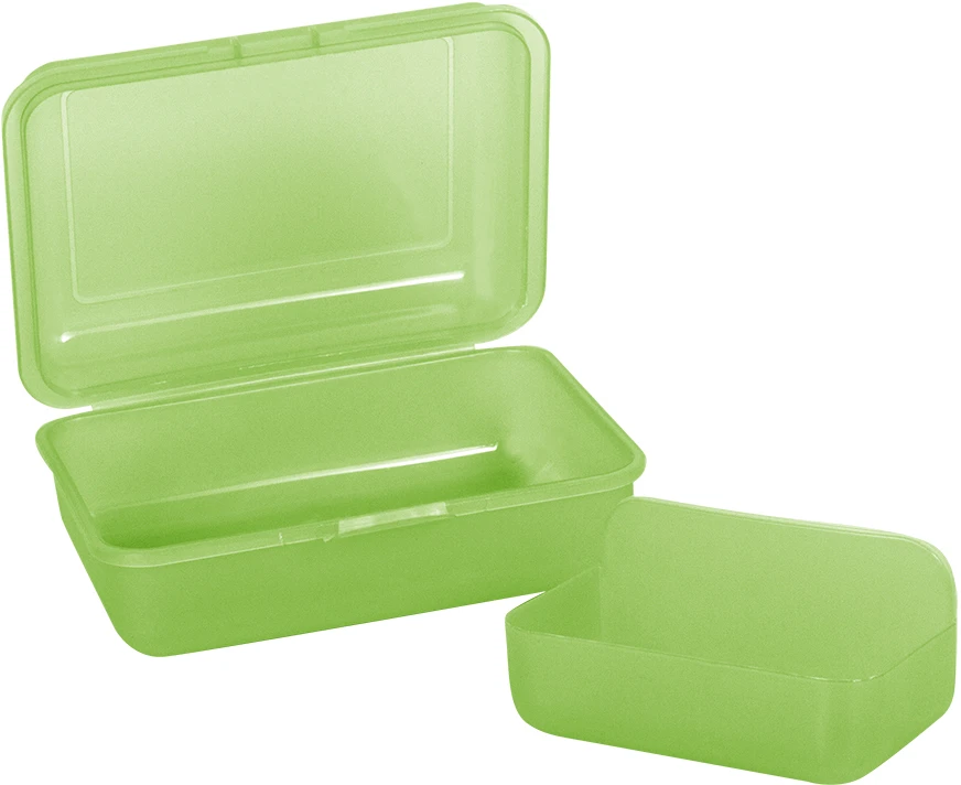 Cool Pack Pietų dėžutė, skaidri COOLPACK Žalias