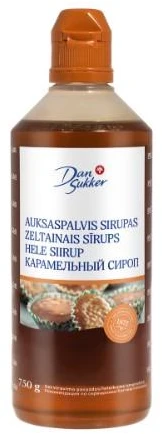 Dan Sukker Auksaspalvis cukraus sirupas DANSUKKER, 750 g