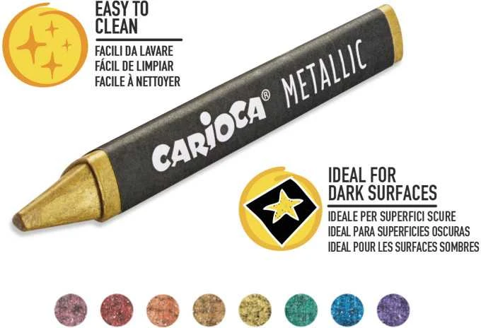 Dažai veidui CARIOCA Mask Up Neon, 6 spalvos