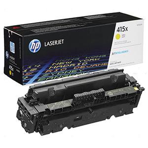 Hewlett Packard (HP) HP 415X kasetė, geltona, sutartinė