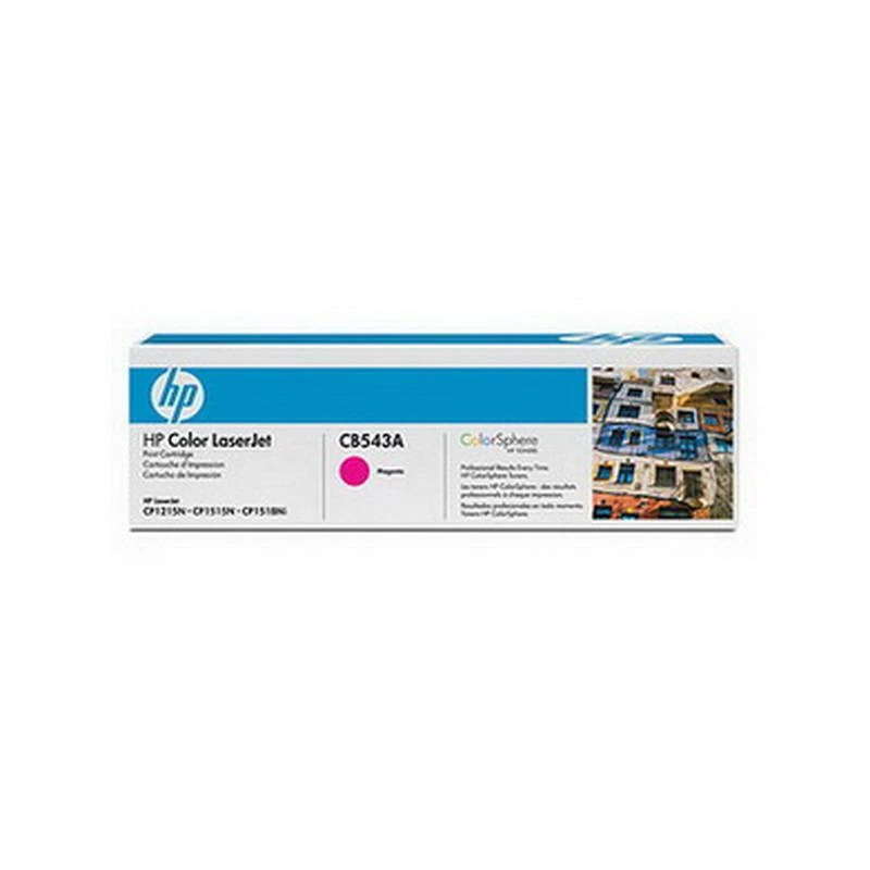 Hewlett Packard (HP) HP 125A Magenta Toneris Cartridge, 1400 puslapių, Color LaserJet CP1210, CP1510, CM1312