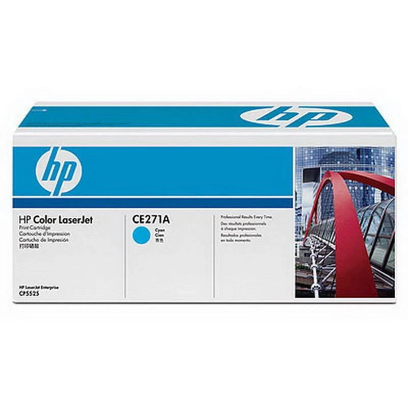 Hewlett Packard (HP) HP Color Laserjet CP5525 series Toneris Cyan (15 000 puslapių)