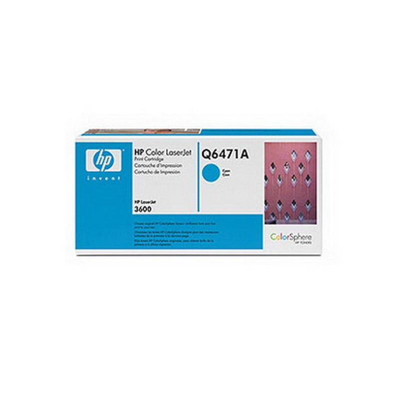Hewlett Packard (HP) HP Color LaserJet 3600 Toneris Cyan (4 000 puslapių)